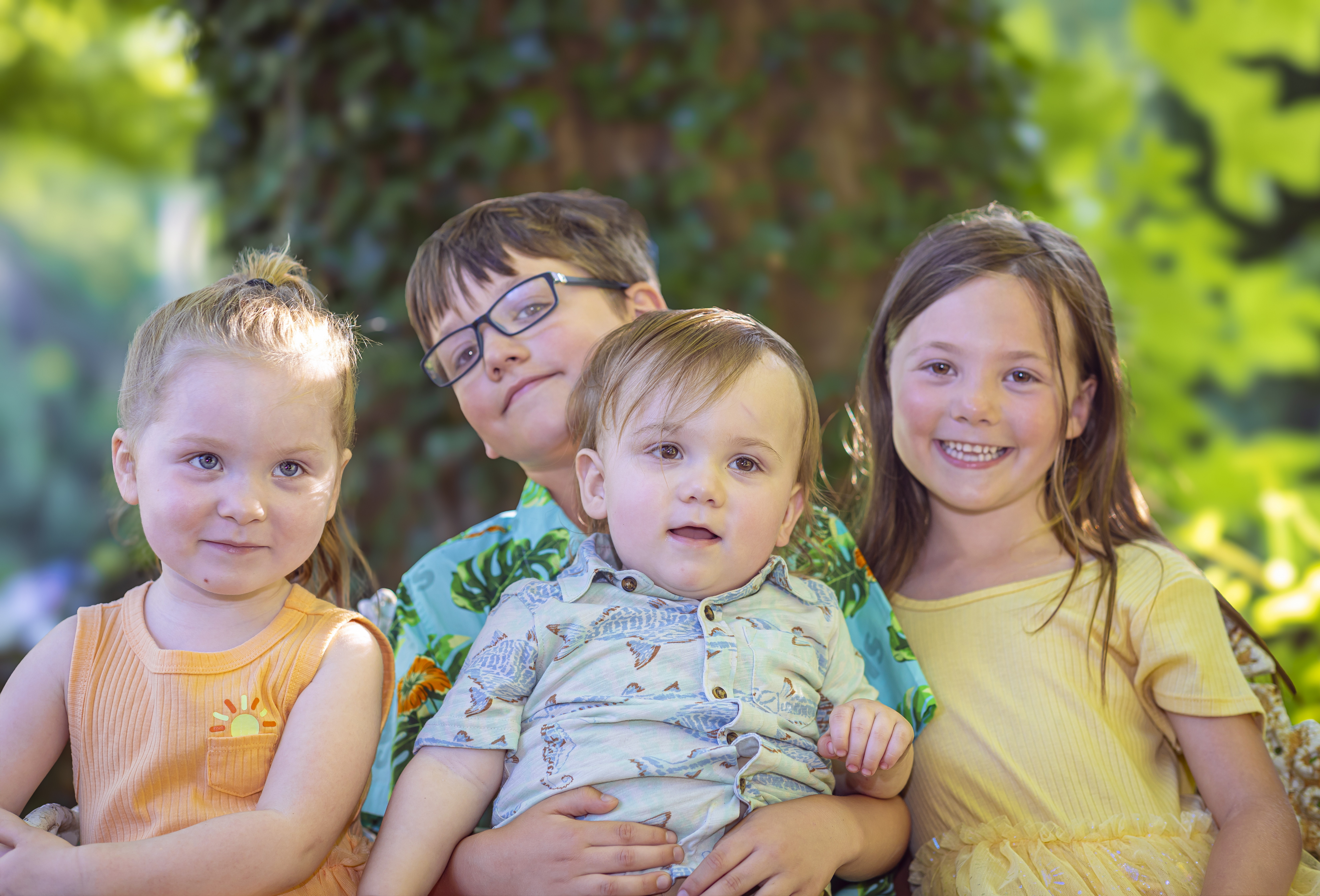Siblings portrait session Bucks County PA